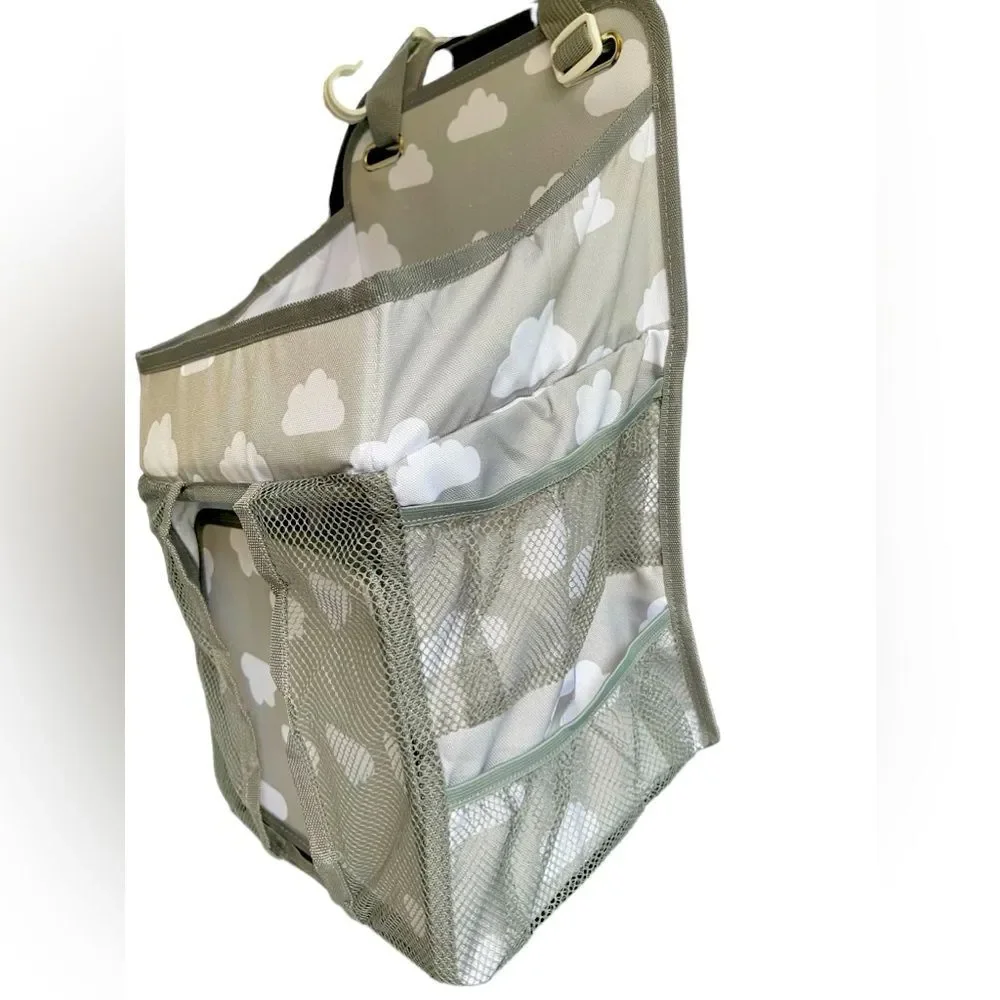 2 way attached Car seat back travel bag for kids